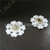 Plastic snap fastener, nylon resin mother-and-child buckle, double-piece hand-sewn snap button details Picture